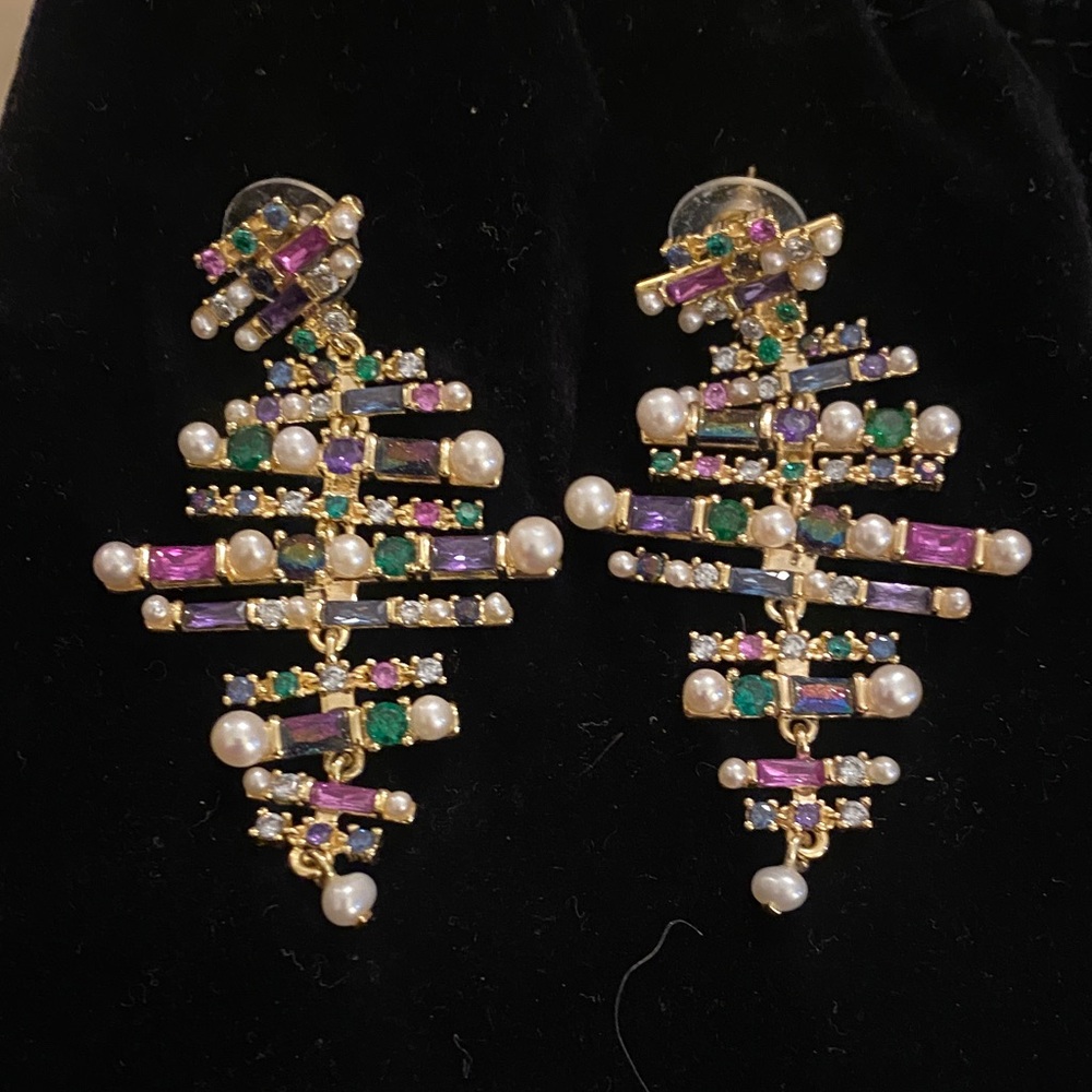 Kendra Scott Multicolor Gemstone Earrings